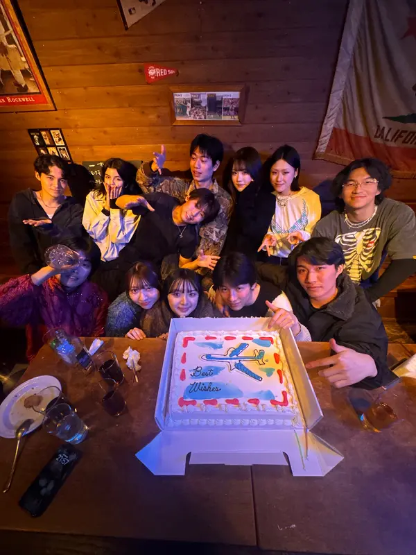 3rd Place Japan の送別会の様子